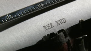 stock-footage-typewriter-the-end-clips-sequence